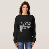 I Love Sloths 94 スウェットシャツ (正面フル)