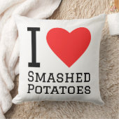 I love smashed potatoes クッション (ブランケット)