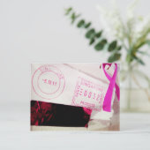 I Love Snailmail – シンガポールからLove ポストカード (スタンド正面)