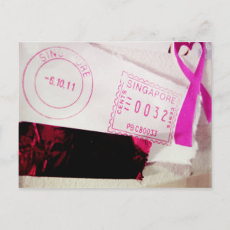 I Love Snailmail – シンガポールからLove ポストカード