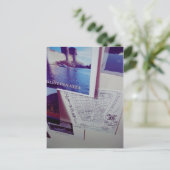 「I Love Snailmail - 世界からの挨拶」 ポストカード (スタンド正面)