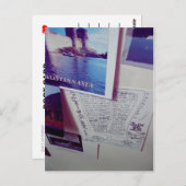 「I Love Snailmail - 世界からの挨拶」 ポストカード (正面/裏面)