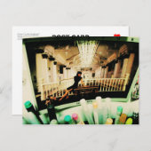 I Love Snailmail -写真の女の子 ポストカード (正面/裏面)