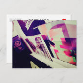 I Love Snailmail – 抽象&ドラえもん ポストカード (正面/裏面)