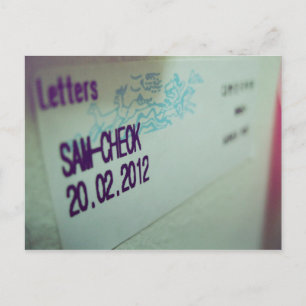 I Love Snailmail – 韓国からの手紙 ポストカード