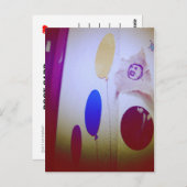 I Love Snailmail – 風船 ポストカード (正面/裏面)