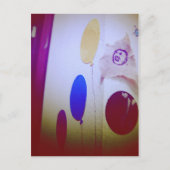 I Love Snailmail – 風船 ポストカード (正面)