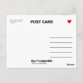 I Love Snailmail - Sunflower ポストカード (裏面)