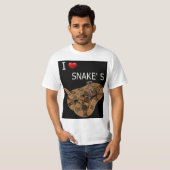 i love snakes tシャツ (正面フル)