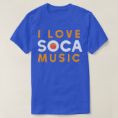 I Love Soca Music - Soca Tシャツ (デザイン正面)