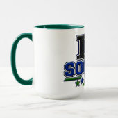 I Love Soccer Mug | Soccer Lover Coffee Cup Gift マグカップ (左)