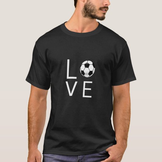 I Love Soccer Tシャツ (正面)