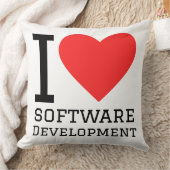 I love software development クッション (ブランケット)