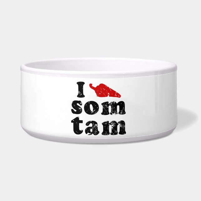 I Love Som Tam ❤ Thai Isan Lao Food ボウル (正面)
