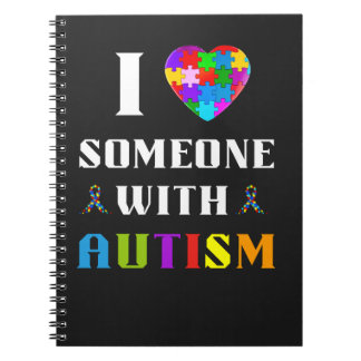 I Love Someone With Autism ノートブック