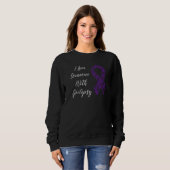 I Love Someone With Epilepsy Awareness Day Warrior スウェットシャツ (正面フル)
