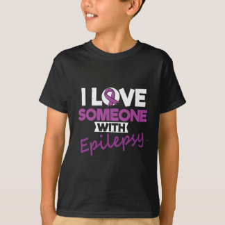I Love Someone With Epilepsy Day Seizures Warrior  Tシャツ