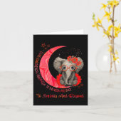 I Love Someone With Heart Disease To The Moon And  カード (黄色い花)