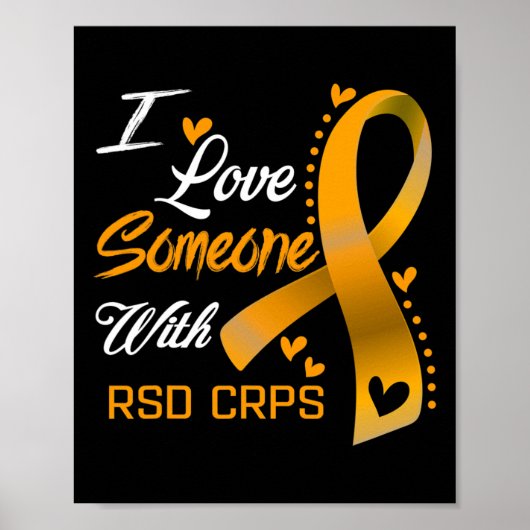 I Love Someone With Rsd Crps Awareness 1  ポスター (正面)
