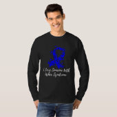I Love Someone With Usher Syndrome Awareness Tシャツ (正面フル)
