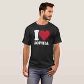 I Love Sophia - Iハート Tシャツ (正面フル)
