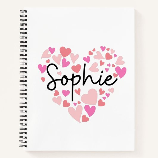 I love Sophie ノートブック (正面)