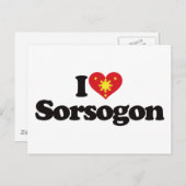 I Love Sorsogon ポストカード (正面/裏面)