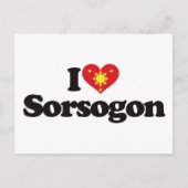 I Love Sorsogon ポストカード (正面)