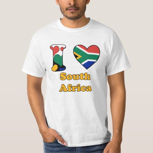 I love South Africa Tシャツ (正面)