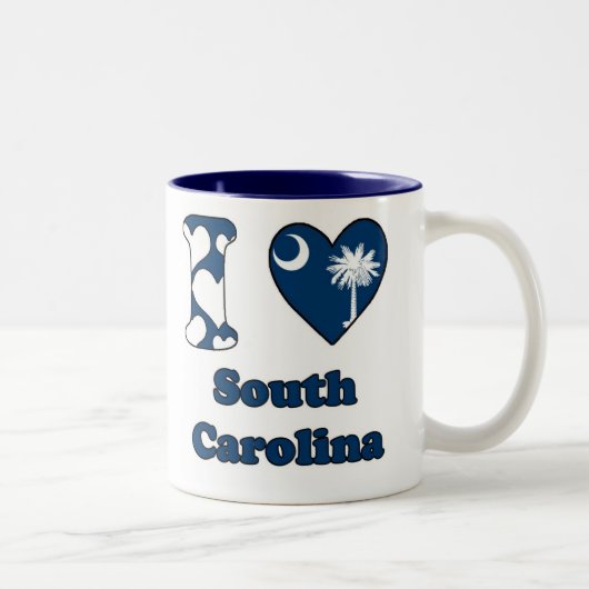 I love South Carolina ツートーンマグカップ (右)