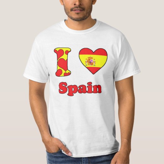 I love Spain Tシャツ (正面)