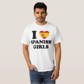 I love Spanish Girls Tシャツ (正面フル)