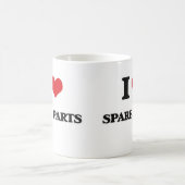 I love Spare Parts コーヒーマグカップ (中央)