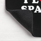 I Love Sparky Matching Girlfriend &amp; Boyfriend  マウスパッド (コーナー)