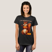I Love Squirrels In The Fall T-Shirt Tシャツ (正面フル)