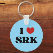 I Love SRK - I Love Shahrukh Khan キーホルダー (正面)