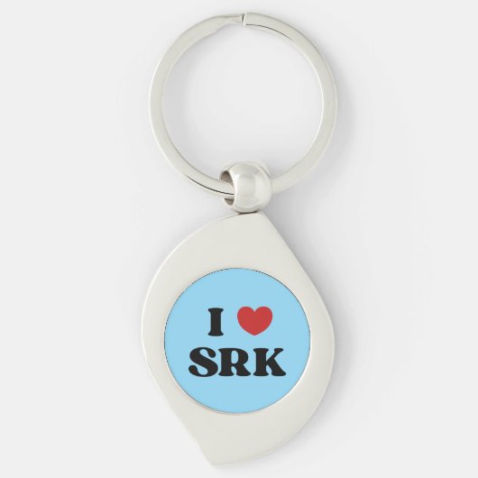 I Love SRK - I Love Shahrukh Khan キーホルダー (正面)