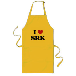 I love SRK - I Love Shahrukh Khan ロングエプロン