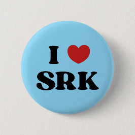 I Love SRK - I Love Shahrukh Khan 缶バッジ