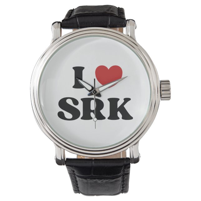 I Love SRK - I Love Shahrukh Khan 腕時計 (正面)