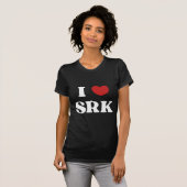 I love SRK - I Love Shahrukh Khan Tシャツ (正面フル)