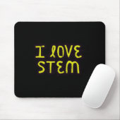 I Love Stem – 科学 マウスパッド (マウス)