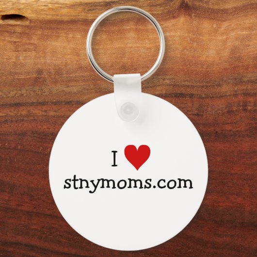 I Love STM Keychain キーホルダー (正面)