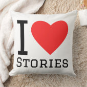 I love stories クッション (ブランケット)