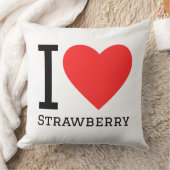 I love strawberry  クッション (ブランケット)