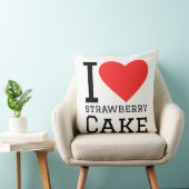 I love strawberry cake  クッション (椅子)