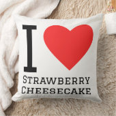 I love strawberry cheesecake クッション (ブランケット)