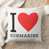 I love submarine クッション (ブランケット)