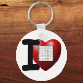 I Love Sudoku キーホルダー (正面)