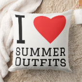 I love summer outfits クッション (ブランケット)